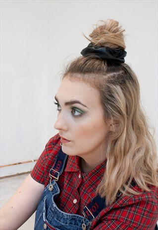 RESTLESS WASTE-NOT UP-CYCLED XL LEATHER SCRUNCHIE