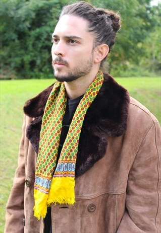 VINTAGE 70S MOD PAISLEY SCARF - SAMMY - INDIE