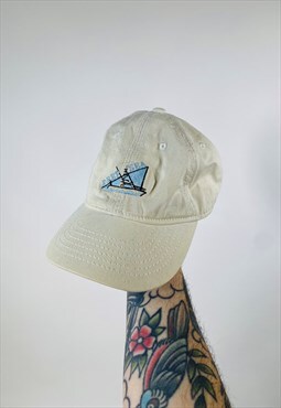 Vintage 90s Deep Sea Fishing Embroidered Hat Cap
