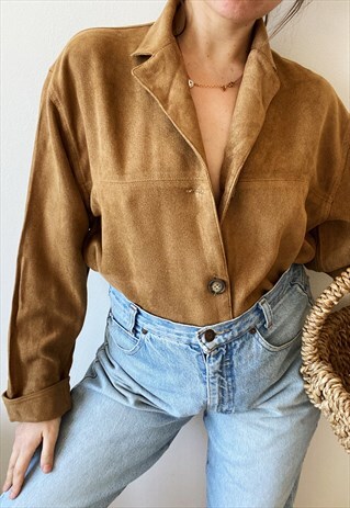 VINTAGE 90S WESTERN BOHO PRAIRIE OVERSIZED BLOUSE SHIRT TOP