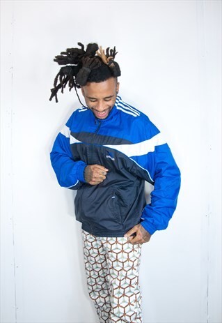 ADIDAS EMBROIDED TRACKSUIT JACKET