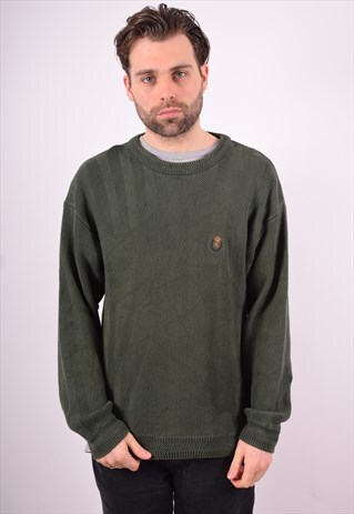 CHAPS RALPH LAUREN MENS VINTAGE JUMPER SWEATER MEDIUM 90'S