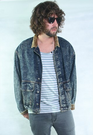 LEVI'S ACID WASHED VINTAGE DENIM JACKET