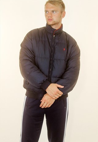 VINTAGE RALPH LAUREN REVERSIBLE PUFFER COAT