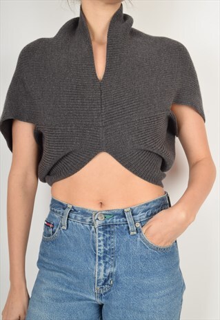 VINTAGE PRADA WOOL JUMPER MADE IN ITALY (2966)
