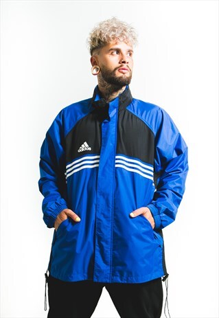 VINTAGE 80S ADIDAS WINDBREAKER JACKET / S7171