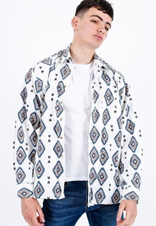 VINTAGE PATTERNED SHIRT S419