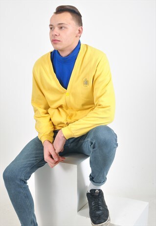 VINTAGE CARDIGAN IN YELLOW