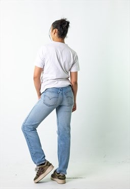 Blue Denim 90s Levi's 504 Cargo Skater Trousers Pants Jeans