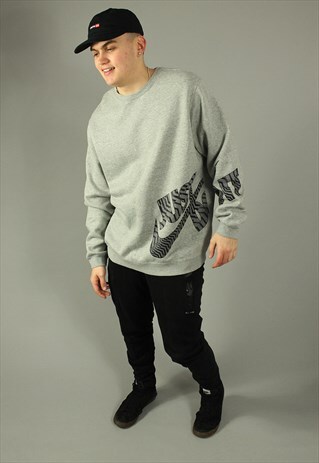 VINTAGE NIKE GREY SWEATSHIRT