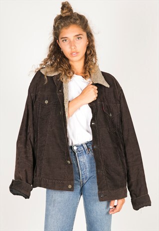 VINTAGE 80S LEVIS WINTER SHEEPSKIN JACKET / R1241C702