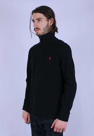 POLO RALPH LAUREN JUMPER 1/4 ZIP RARE