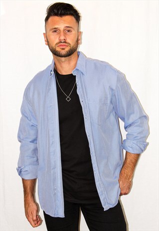 VINTAGE BLUE OXFORD SHIRT