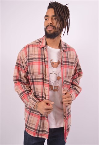 VINTAGE FLANNEL SHIRT CHECK MULTI