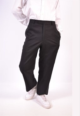 Vintage Tommy Hilfiger Suit Trousers Black