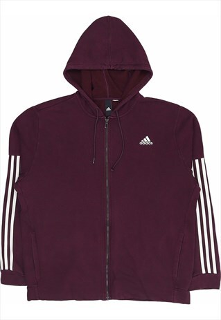 Adidas 90's Spellout Zip Up Hoodie XLarge (missing sizing la