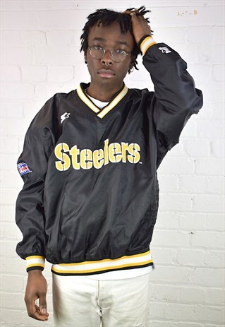 VINTAGE 90'S NFL NYLON PULLOVER JACKET