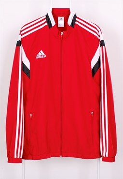 Adidas Red Track Top / Jacket, Vintage.