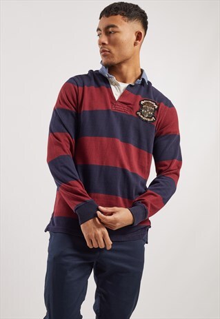 VINTAGE RALPH LAUREN LONG SLEEVE POLO TOP