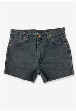 Vintage Wrangler Charcoal High Waisted Denim Shorts
