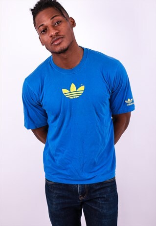 Vintage Adidas  T-Shirt in Blue