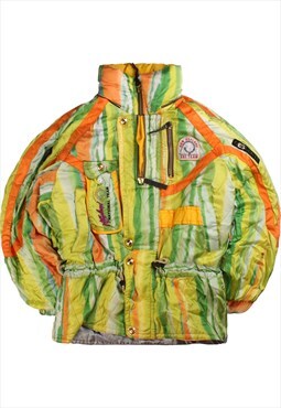 Vintage  Descente Puffer Jacket Ski Jacket Full Zip Up