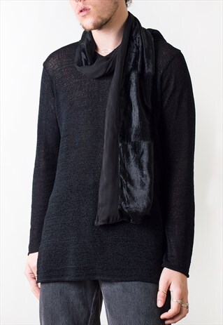 VELVET MIXED SCARF