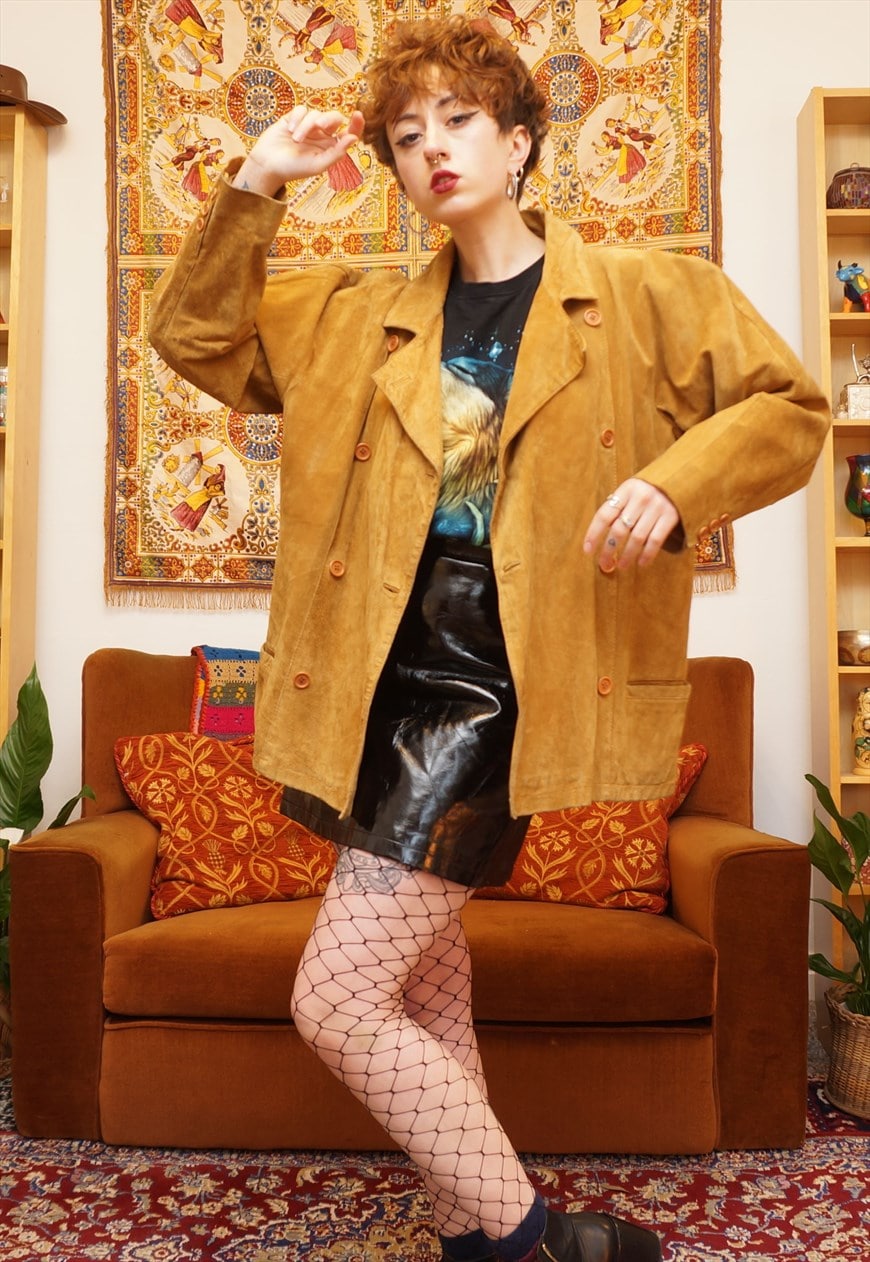 Asos vintage hotsell leather jacket