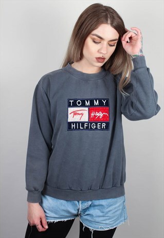 VINTAGE TOMMY HILFIGER JUMPER ASM436