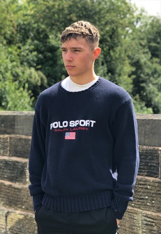 POLO SPORT KNIT SWEATSHIRT