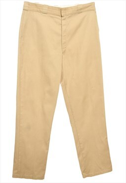 Dickies Cream Tapered Trousers - W35