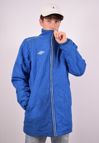 VINTAGE UMBRO WINDBREAKER JACKET BLUE