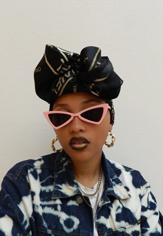 BABY PINK CAT EYE TRIANGLE SUNGLASSES