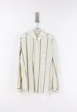 Gianni Versace 80's Vintage Stripes Long Sleeve Shirt - XXL