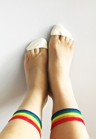 RAINBOW SHEER SOCKS