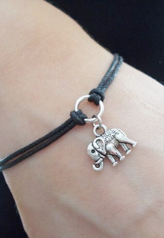 ELEPHANT BRACELET - CORD BRACELET