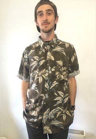 VINTAGE 90S PRINT PATTERN SHIRT
