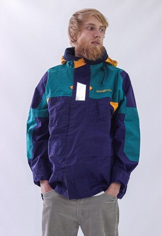 VINTAGE MENS HENRI LLOYD SAILING GEAR WINDBREAKER JACKET