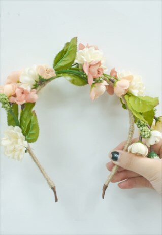 SUMMER FESTIVALS FLOWER HEADBAND