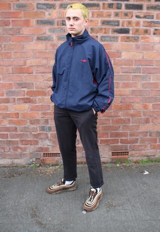 UMBRO NAVY TRACK JACKET