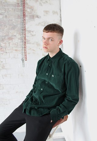 VINTAGE LACOSTE CORDUROY SHIRT