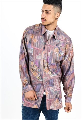 VINTAGE PATTERNED SHIRT S374