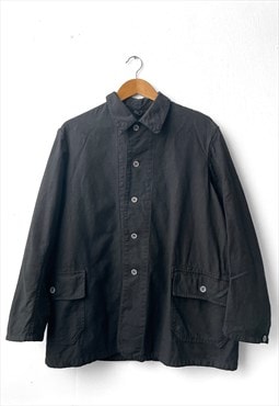 Vintage Workwear Jacket Cotton Black