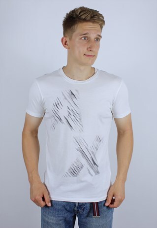 VINTAGE ARMANI EXCHANGE MENS T-SHIRT TOP