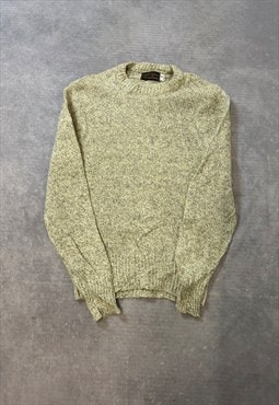 Vintage Eddie Bauer Knitted Jumper Grandad Sweater