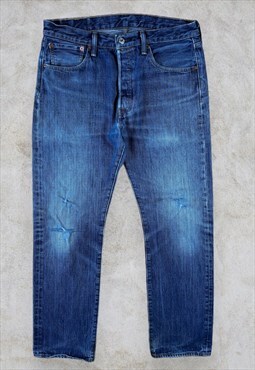 Levi's 501 Jeans Blue Straight Leg Men's W32 L30
