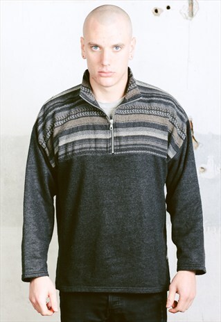 VINTAGE 90S PATTERNED JUMPER
