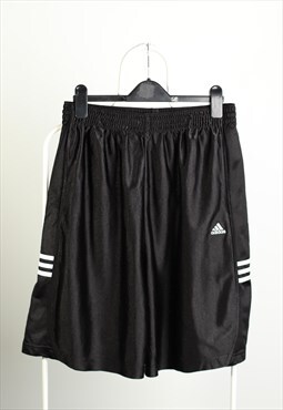 Vintage Adidas Sports Logo Shorts Black