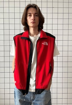 Vintage THE NORTH FACE Fleece Vest Windstopper Gore-Tex