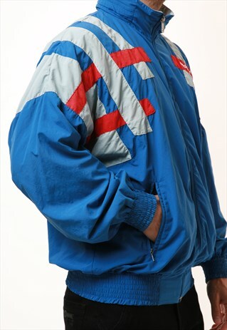 90S VINTAGE ADIDAS RARE OLDSCHOOL SHELL JACKET 14835